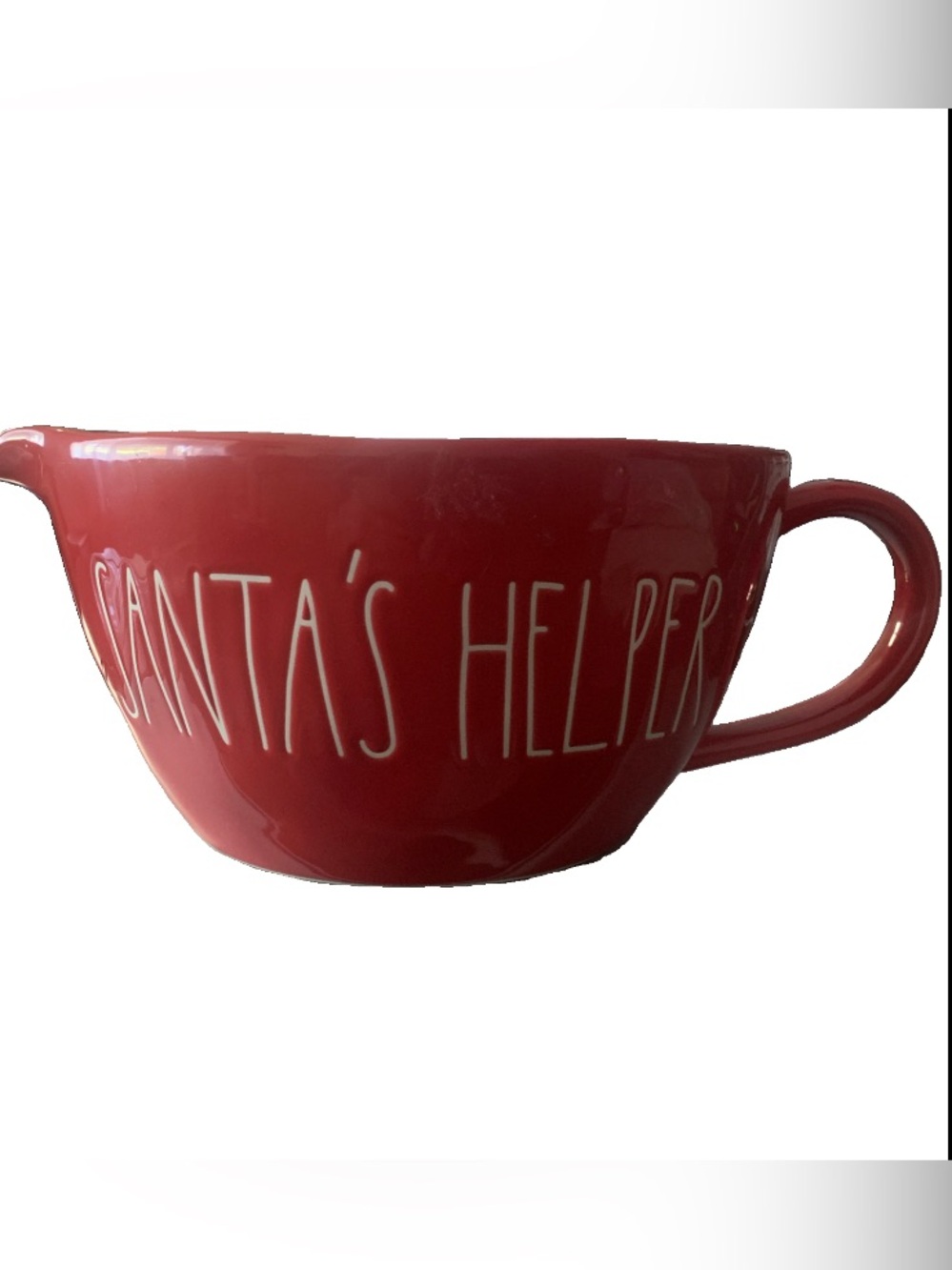 Pre Owned Rae Dunn Artisan Collection By Magenta Santa's Helper Micing Bowl Pour